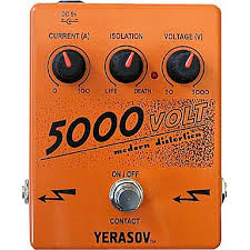 YERASOV 5000 Volt Overdrive Педаль гитарная 