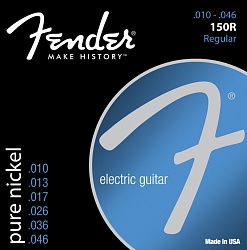 FENDER 150R Струны для электрогитары 010-046, никель