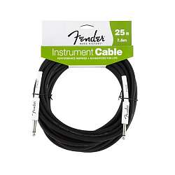 FENDER 25` INSTRUMENT CABLE BLACK Инструментальный кабель