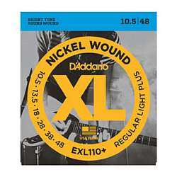 D`ADDARIO EXL110+ Струны для электрогитары 0105-04