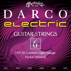 MARTIN D9150 Струны для электрогитары 011-049 Darco, никель