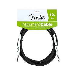 FENDER 10` INSTRUMENT CABLE BLACK Инструментальный кабель