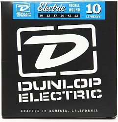 DUNLOP DEN1052 Cтруны для электрогитары 10-52, никель 