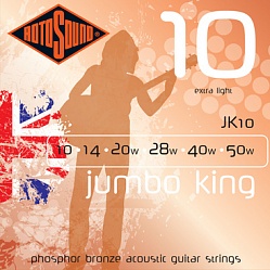 ROTOSOUND JK10 Струны для акустической гитары 010-050