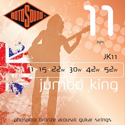 ROTOSOUND JK11 Струны для акустической гитары 011-052