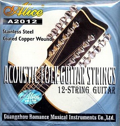 ALICE A2012 Струны для 12-струнной гитары 010-050