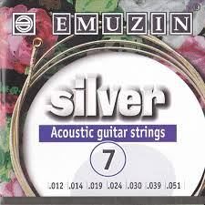 EMUZIN SILVER 7А222 Струны для 7-стр. гитары