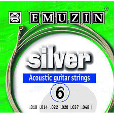EMUZIN SILVER 6А203 Струны для акустической гитары 010-047