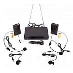 CQA G-100 Радио-система с 2мя головными передатчиками