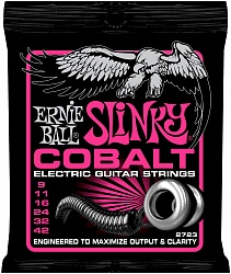 ERNIE BALL 2723 Струны для эл.гитары 9-42 Cobalt Electric Super Slinky