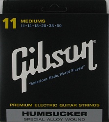 GIBSON SEG-SA11 Струны для электрогитары 011-050, Humbucker Special Alloy