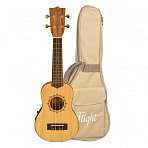 FLIGHT DUS 320 CEQ SP/ZEB CEQ Укулеле сопрано с подключением