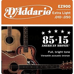 D`ADDARIO EZ900 Струны для акустической гитары 010-050