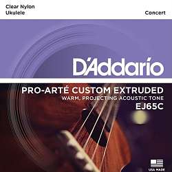 D`ADDARIO EJ65C Комплект струн для укулеле концерт