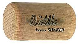 GEWA RUTTLI SHAKER SINGLE 830093 Heavy шейкер одиночный малый, корпус береза, крышка палисандр