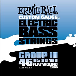 ERNIE BALL 2806 Струны для бас-гитары 045-100