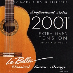 LA BELLA 2001EH Струны для классической гитары
