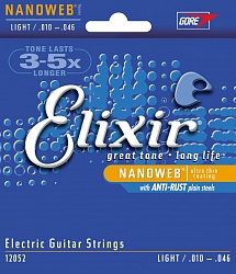 ELIXIR 12052 Струны для электрогитары 010-046