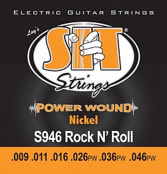 SIT S-946 Струны для электрогитары 009-046, никель, только для Floyd Rose Tremolo