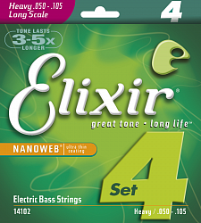 ELIXIR 14102 Струны для бас-гитары 050-105