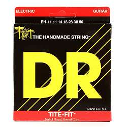 DR EH-11 Струны для электрогитары 011-050, никель, Tite-Fit, Round Core