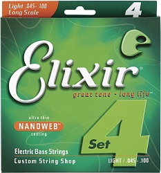 ELIXIR 14052 Струны для бас-гитары 045-100