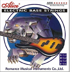 ALICE A606(4)-L Комплект струн для бас-гитары