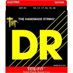 DR MT-10 Струны для электрогитары 010-046, никель, Tite-Fit, Round Core